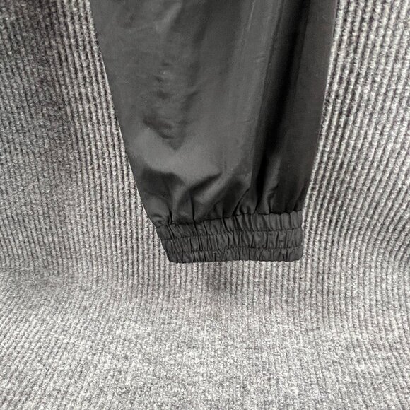 Womens Large Black Elastic Waist Jogger Pants Sleek Feel Stretchy Loungewear - Picture 10 of 11